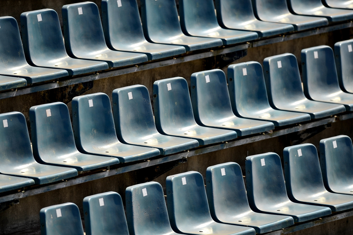 Sports arena seats